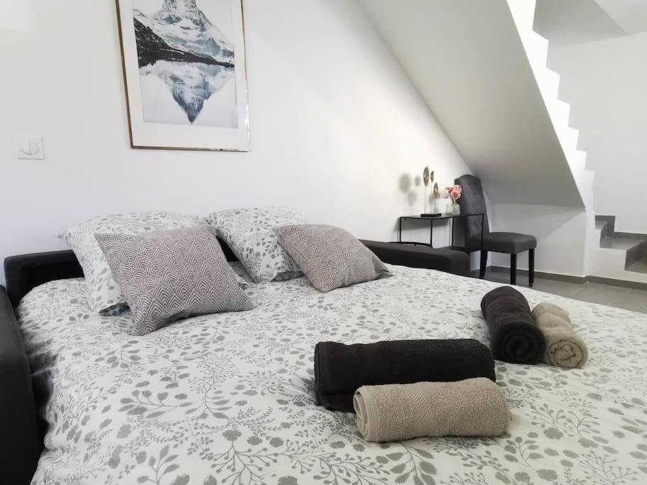L'Elegant Duplex - Clim I Wifi I Proche Du Centre-Ville Мірамас Екстер'єр фото